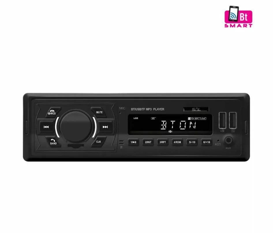Radio auto și player MP3/WMA (BT, FM RDS, USB, SD, AUX, FLAC, APE, WAV) 