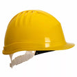 Cască de protecție cu închidere glisantă 