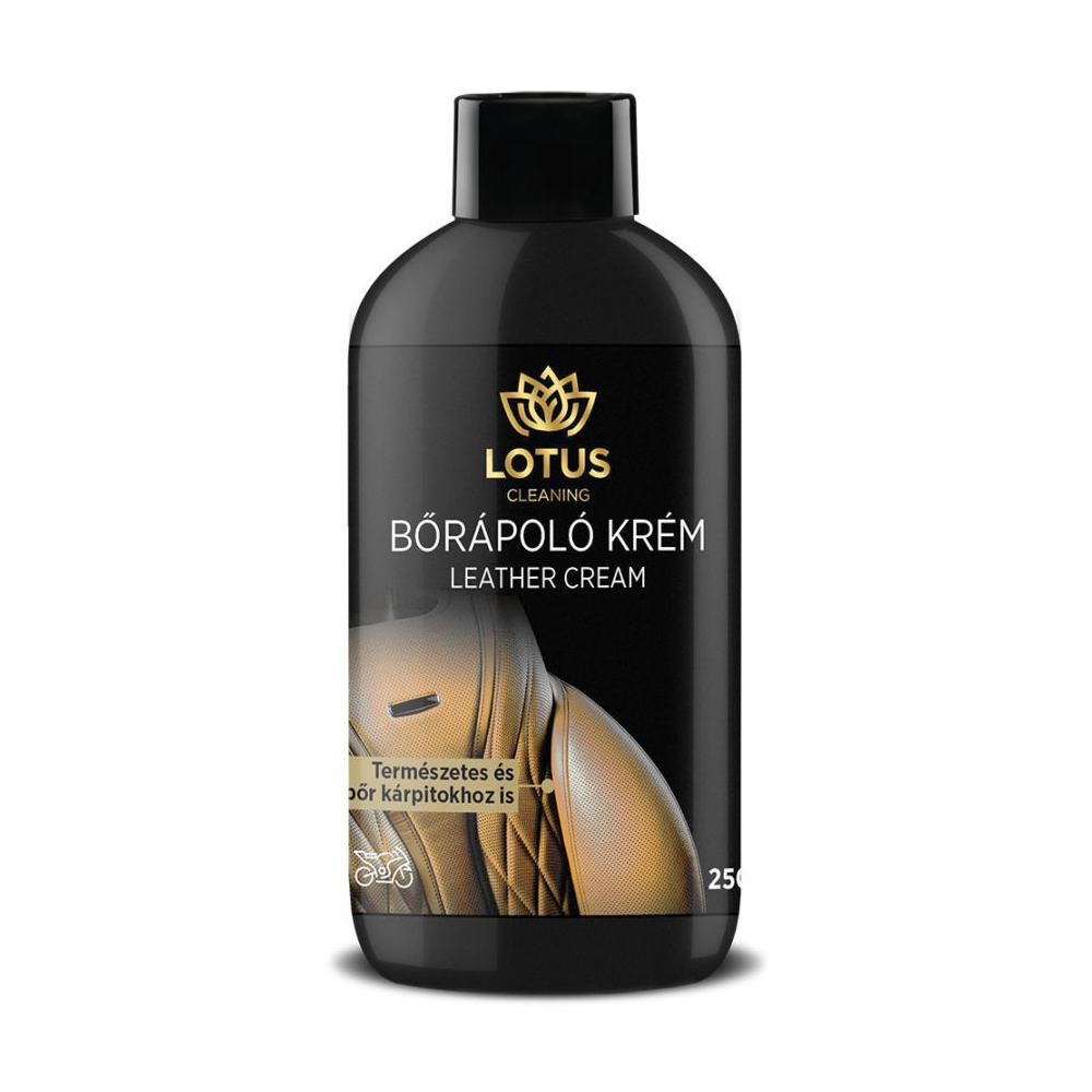 Cremă piele auto, de îngrijire, Lotus, 250 ml