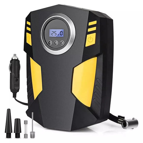 Compresor auto, portabil, conexiune la bricheta auto, 12V