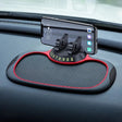 Suport telefon auto, cu tavă antiderapantă pt. bord
