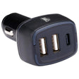 Încărcător de țigări mai ușor 2 USB și 1 difuzor de tip C
