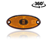 Lampa poziție LED oval FlatpointII 