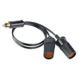 Adaptor priză brichetă - priză dublă 12/24V 20A 