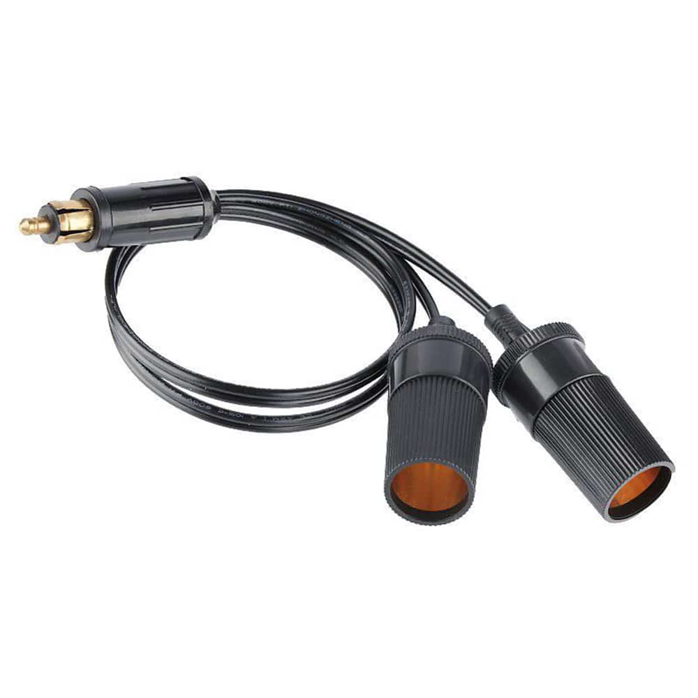 Adaptor priză brichetă - priză dublă 12/24V 20A 