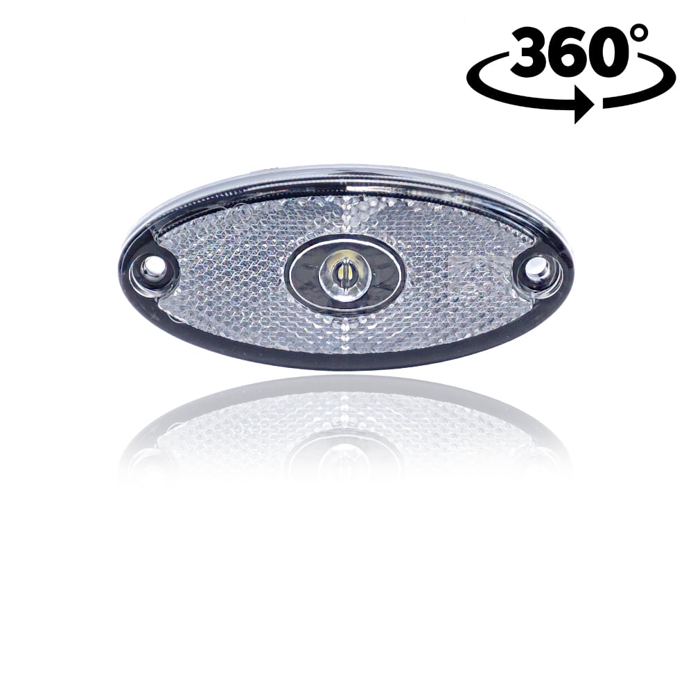Lampa poziție LED oval FlatpointII 