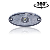 Lampa poziție LED oval FlatpointII 