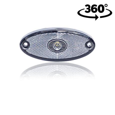 Lampa poziție LED oval FlatpointII 
