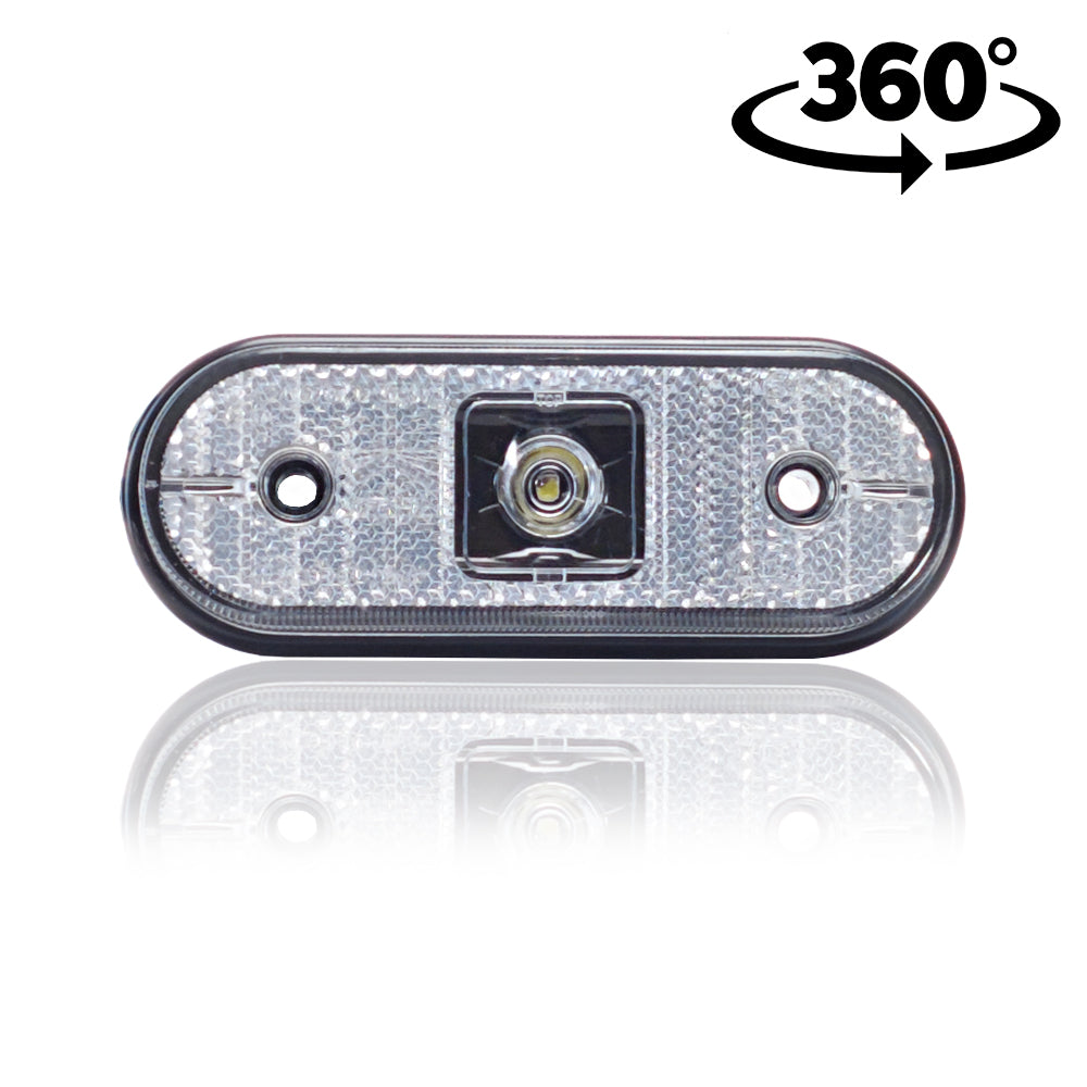 Lampă LED Unipoint albă cu cablu Aspöck 