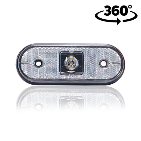 Lampă LED Unipoint albă cu cablu Aspöck 