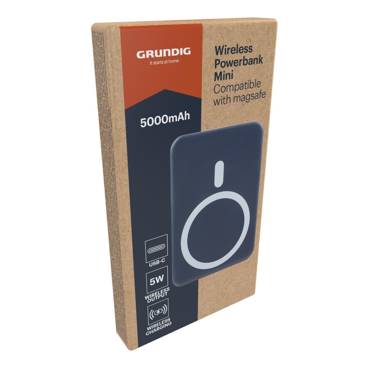 Powerbank cu încărcare wireless MagSafe 5000mAh