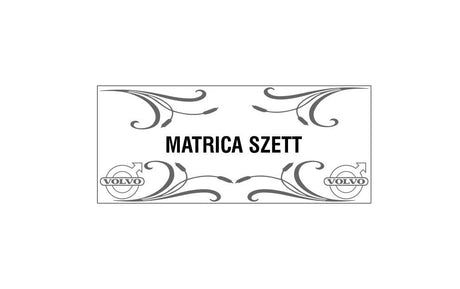 Set de autocolante 4 bucăți pentru geamurile laterale cu tipuri de camioane 