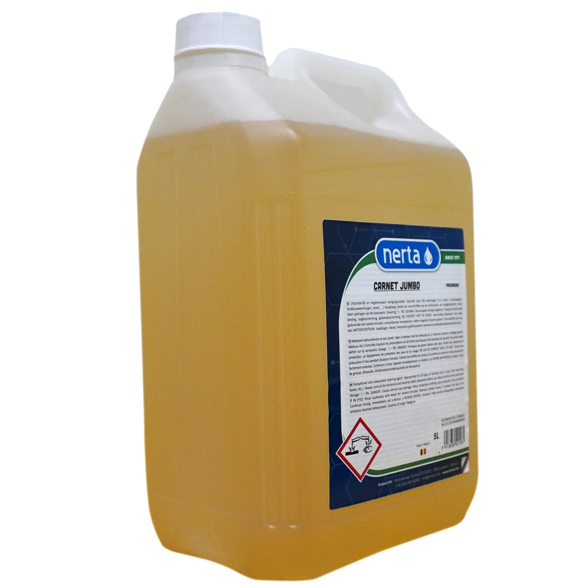 Spumă activă auto Nerta Carnet Jumbo 370, 5L 