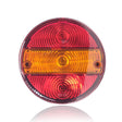 Lampă cerc bandă indexată, stânga cu număr de înmatriculare 