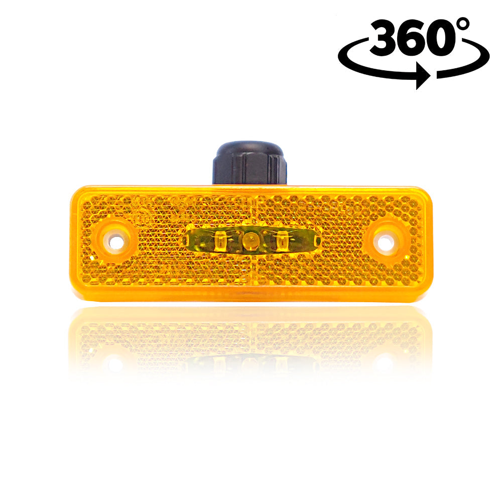 LED de poziție a lămpii galben 