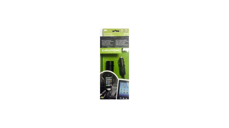 Încărcător auto pentru telefon, cablu de 250cm, 2 USB 