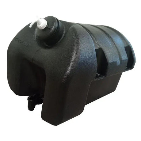 Rezervor de apă 30l negru Square30 cu dozator de săpun 
