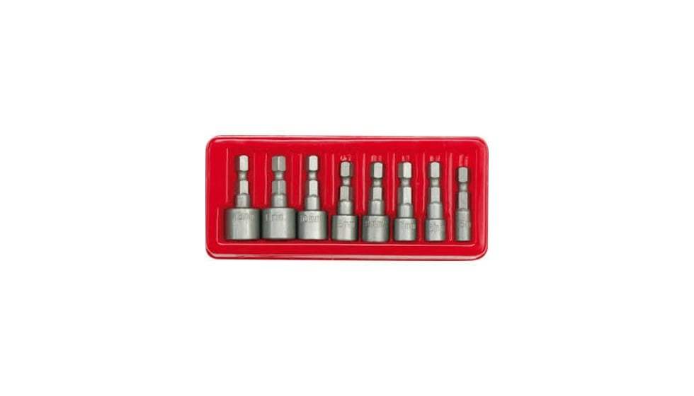 Set de chei tubulare 8 bucăți BIT capete 
