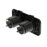 Priză auto, dublă, EXT-2, 20A, 12/24V