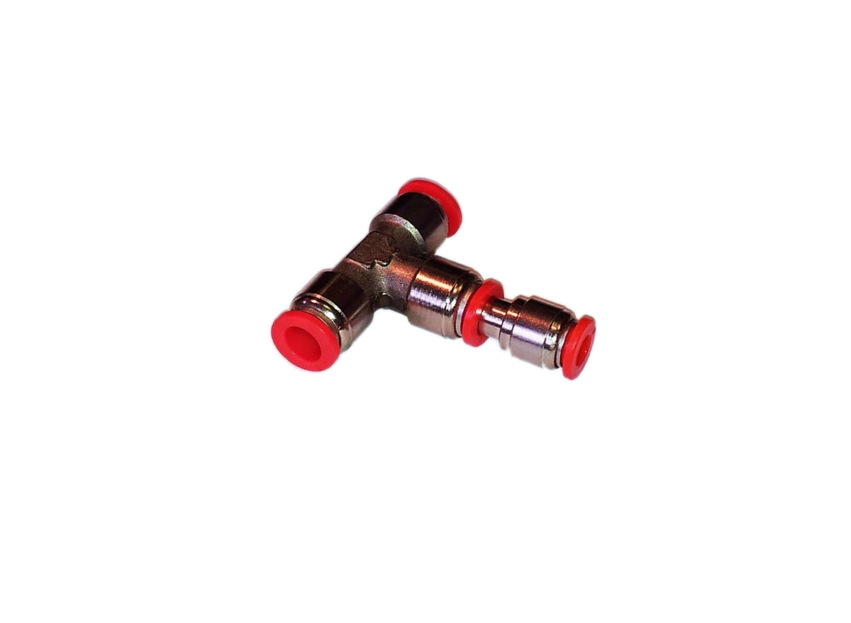 Conector automat pentru țeavă cu îmbinare rapidă T ramificație 8-8-6 mm 