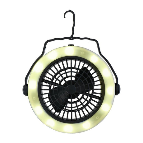 Lampă de camping și ventilator