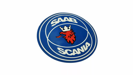 Autocolant pentru Scania rotund retro 22cm 