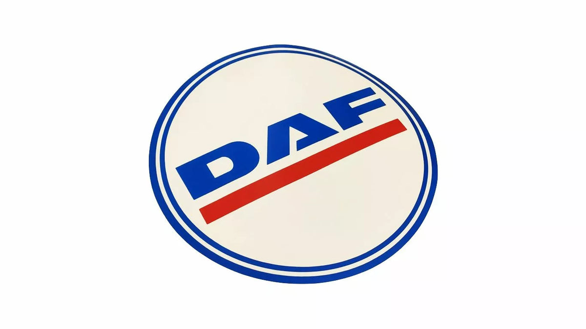 Autocolant pentru DAF retro rotund 22cm 