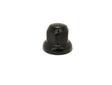 Capac cu filet din plastic negru 