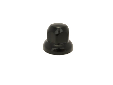 Capac cu filet din plastic negru 