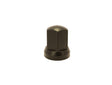 Capac cu filet din plastic negru lung 