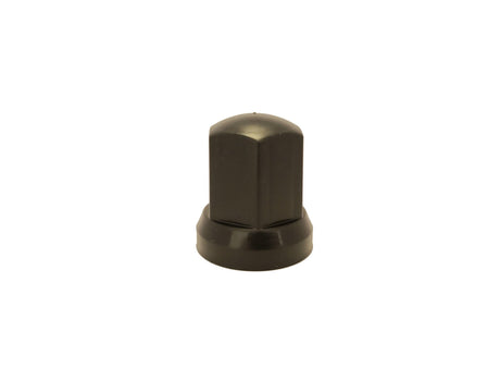 Capac cu filet din plastic negru lung 