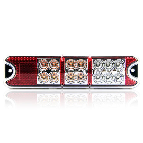 Lampă LED cu 3 funcții prismatice 12/24V 