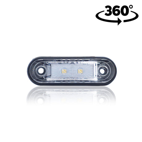 LED de poziție pentru lampă alb încorporabil 