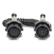 Cablu spiralat electric, 15 pini, 4m, 24V