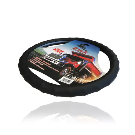 Protecție pentru volan cu model din piele 