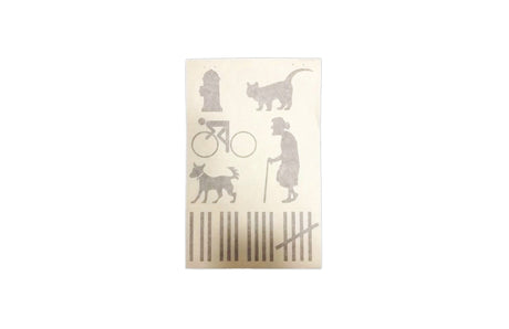 Statistică de accident rutier cu matrice 15x22cm 