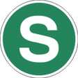 Matrice S mică (cerc verde) 13cm 