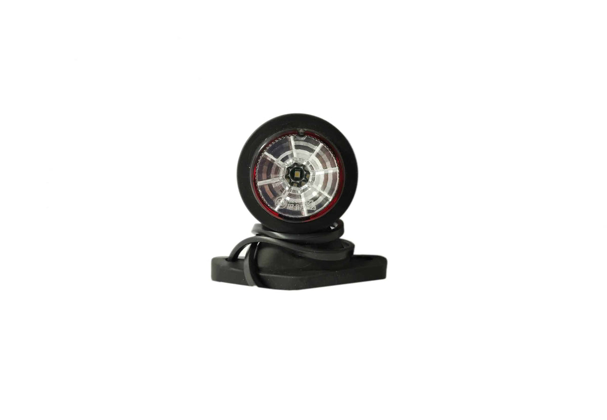 Lampă de cauciuc pentru semnalizarea lățimii omega cu LED-uri și microprisme 