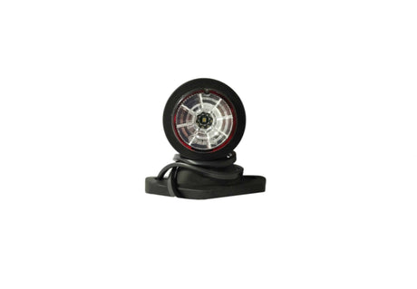 Lampă de cauciuc pentru semnalizarea lățimii omega cu LED-uri și microprisme 