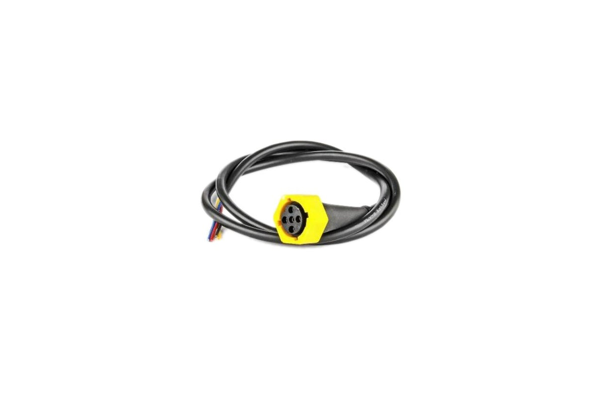 Conector lampă 5 poli galben 