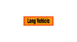 Autocolant Long Vehicle ușor reflectorizant 