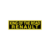 Matrice - King of the road inscripție 