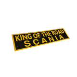 Matrice - King of the road inscripție 
