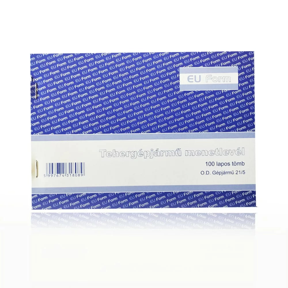Formular Foaie de parcurs DG21 