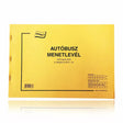 Foaie de parcurs pentru autobuz A4, DGJ42/V, 50x2