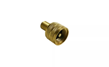 Adaptor de supapă pentru mașină de lucru cu alezaj mare 