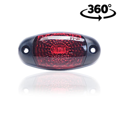 Lumină de poziție LED oval mic 