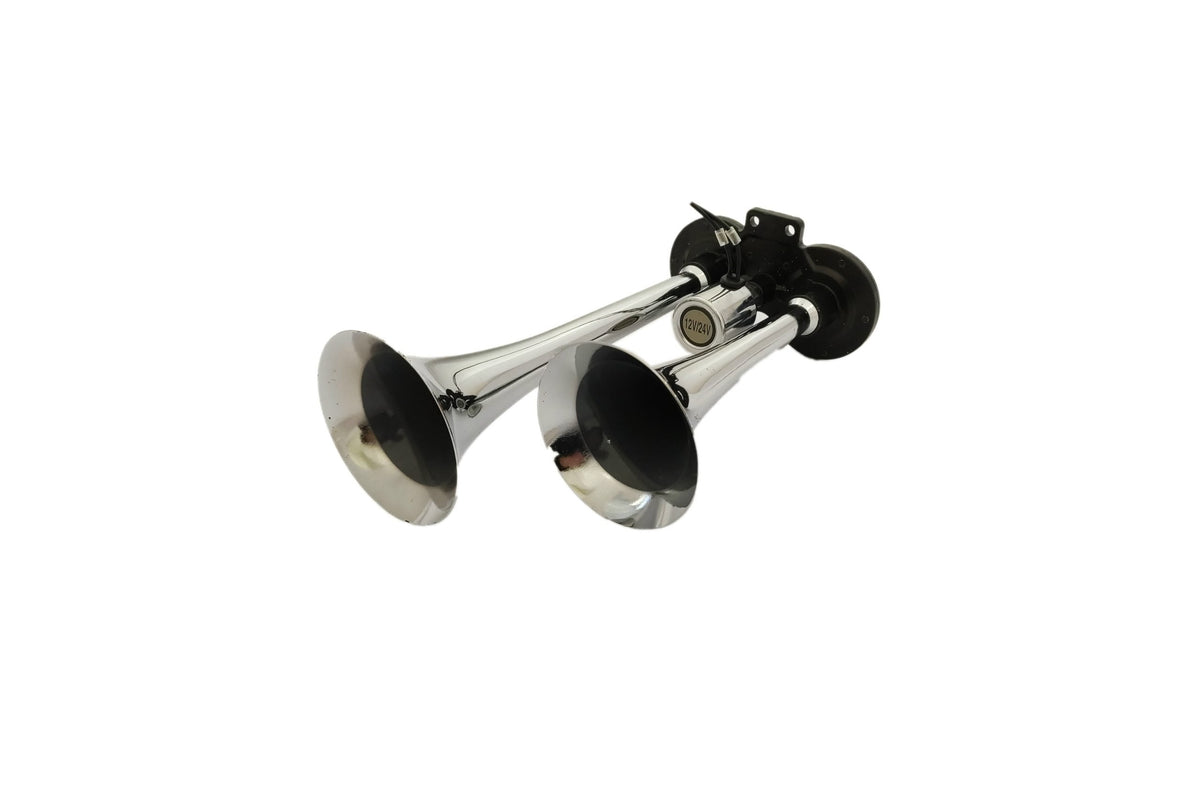 Claxon camion goarnă, dublu, 29 cm, 12/24V