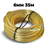 Cablu vamal din oțel de 6 mm, cu capete montate 