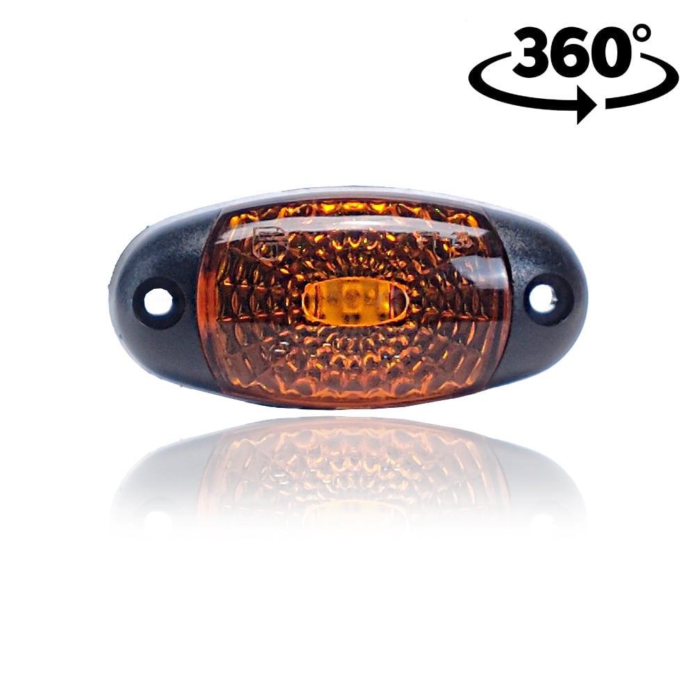 Lumină de poziție LED oval mic 